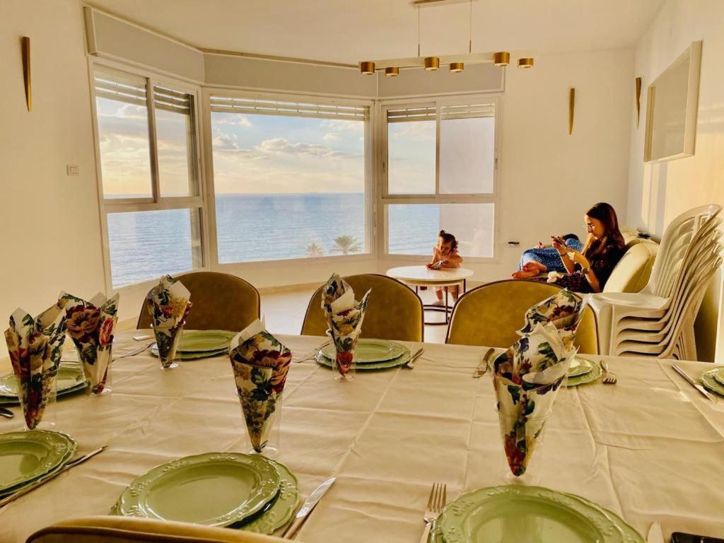 Nitsa Sea View Luxurious Apartment Netanya Luaran gambar